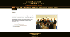 Desktop Screenshot of generalaviationawards.com